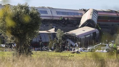 İspanya’da Iryo ve Renfe şirketlerine ait iki hızlı trenin karıştığı