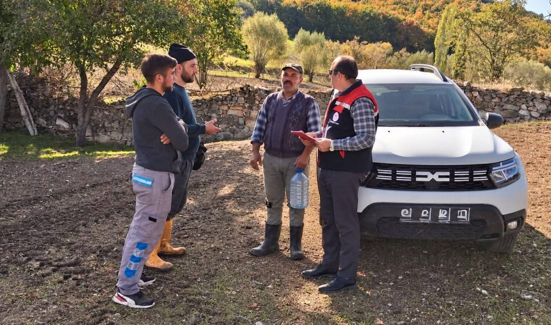 Afyonkarahisar’ın İscehisar ilçesinde tarımsal üretimin verim ve kalitesinin artırılması amacıyla