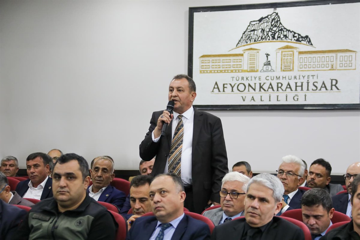 Afyonkarahisar’da 992 yatırım projesi masada 3 Afyonkarahisar’da 992 yatırım projesi masada