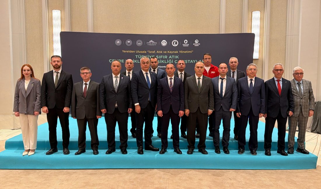 Afyonkarahisar’da, “Yerelden Ulusala İsraf, Atık ve Kaynak Yönetimi” temasıyla Sıfır