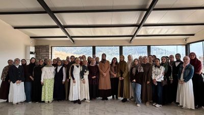 Afyonkarahisar İl Müftü Yardımcısı Tuğba Anatoprak ve İl Vaizi Hacer