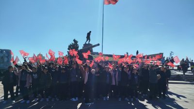 Afyonkarahisar Yunus Emre Ortaokulu, öğrencilerine millî tarih bilincini kazandırmak, vatan