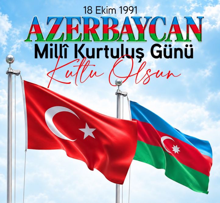 Afyonkarahisar Belediye Başkanı Burcu Köksal, Azerbaycan’ın Bağımsızlık Günü dolayısıyla yaptığı