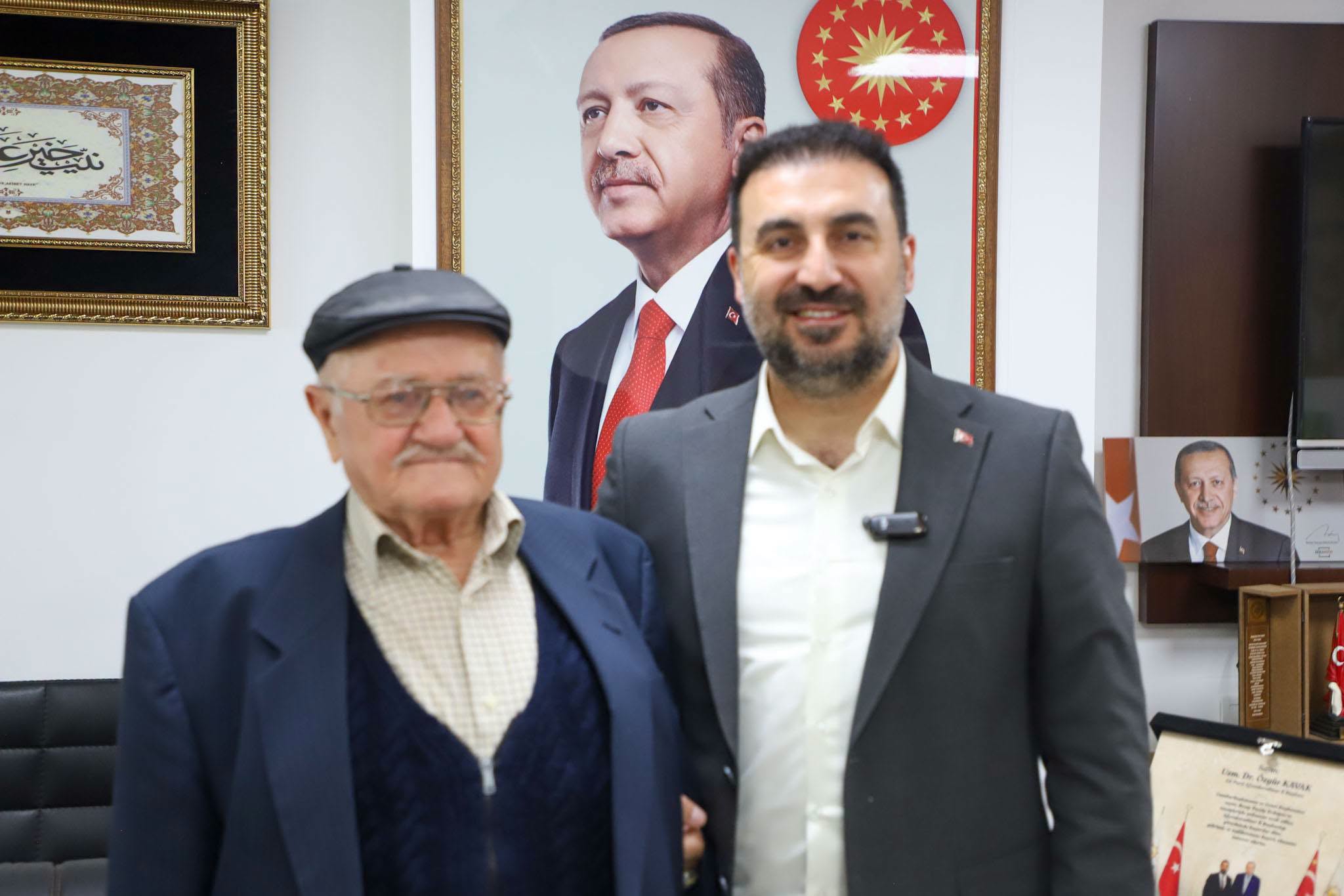 Başkan Kavak, aile büyüklerini ağırladı