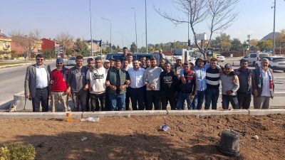 AK Parti Afyonkarahisar İl Başkanı Dr. Özgür Kavak, köy muhtarlarıyla