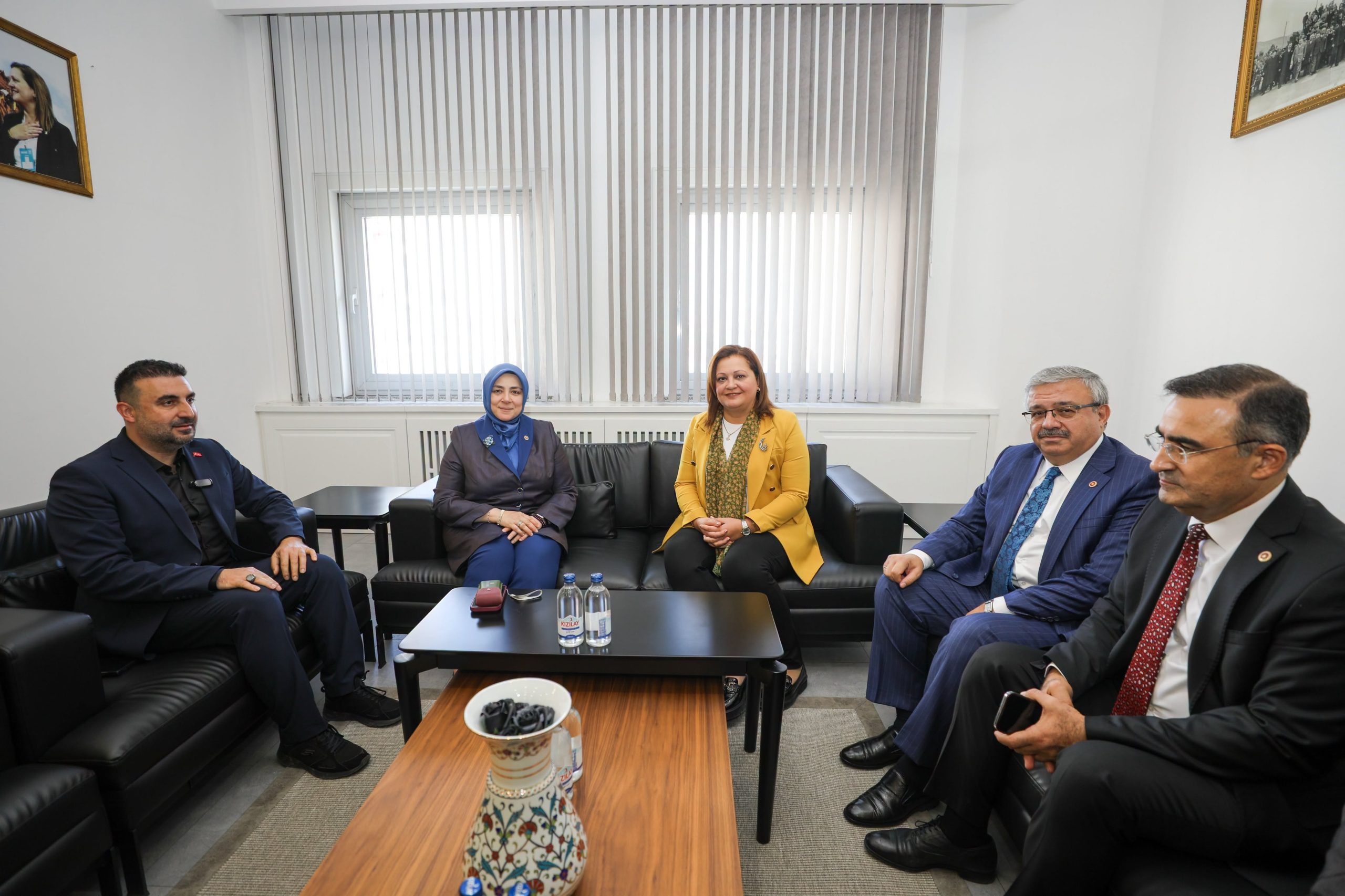 Başkan Köksal, AK Parti heyetini ağırladı
