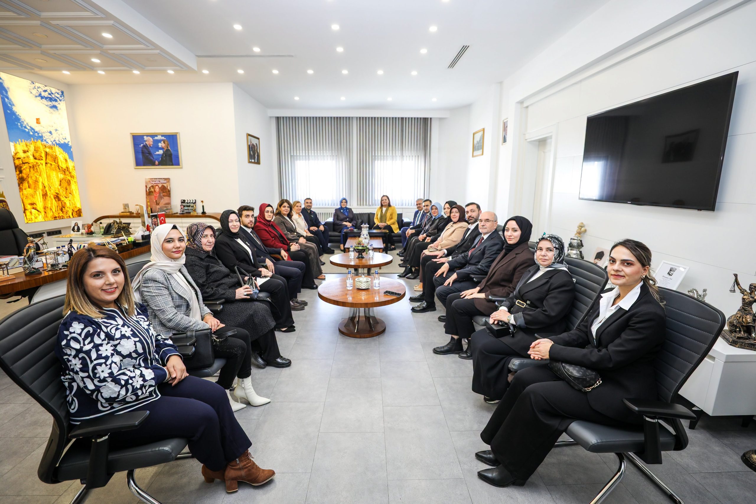 Başkan Köksal, AK Parti heyetini ağırladı