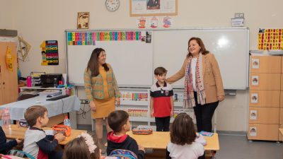 Afyonkarahisar Belediye Başkanı Burcu Köksal, Ahmet Ömer Kocaşaban İlkokulu 2.