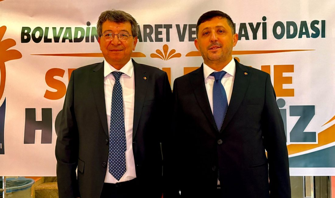 Afyonkarahisar’ın Bolvadin ilçesinde Ticaret ve Sanayi Odası (TSO) seçimlerinde oy