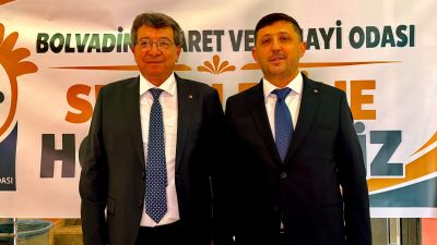 Afyonkarahisar’ın Bolvadin ilçesinde Ticaret ve Sanayi Odası (TSO) seçimlerinde oy
