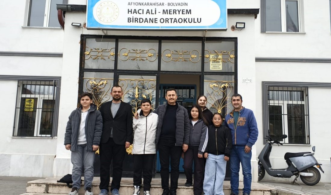 Afyonkarahisar’ın Bolvadin ilçesinde, Destekleme ve Yetiştirme Kurslarında (DYK) yürütülen eğitim