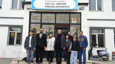 Afyonkarahisar’ın Bolvadin ilçesinde, Destekleme ve Yetiştirme Kurslarında (DYK) yürütülen eğitim