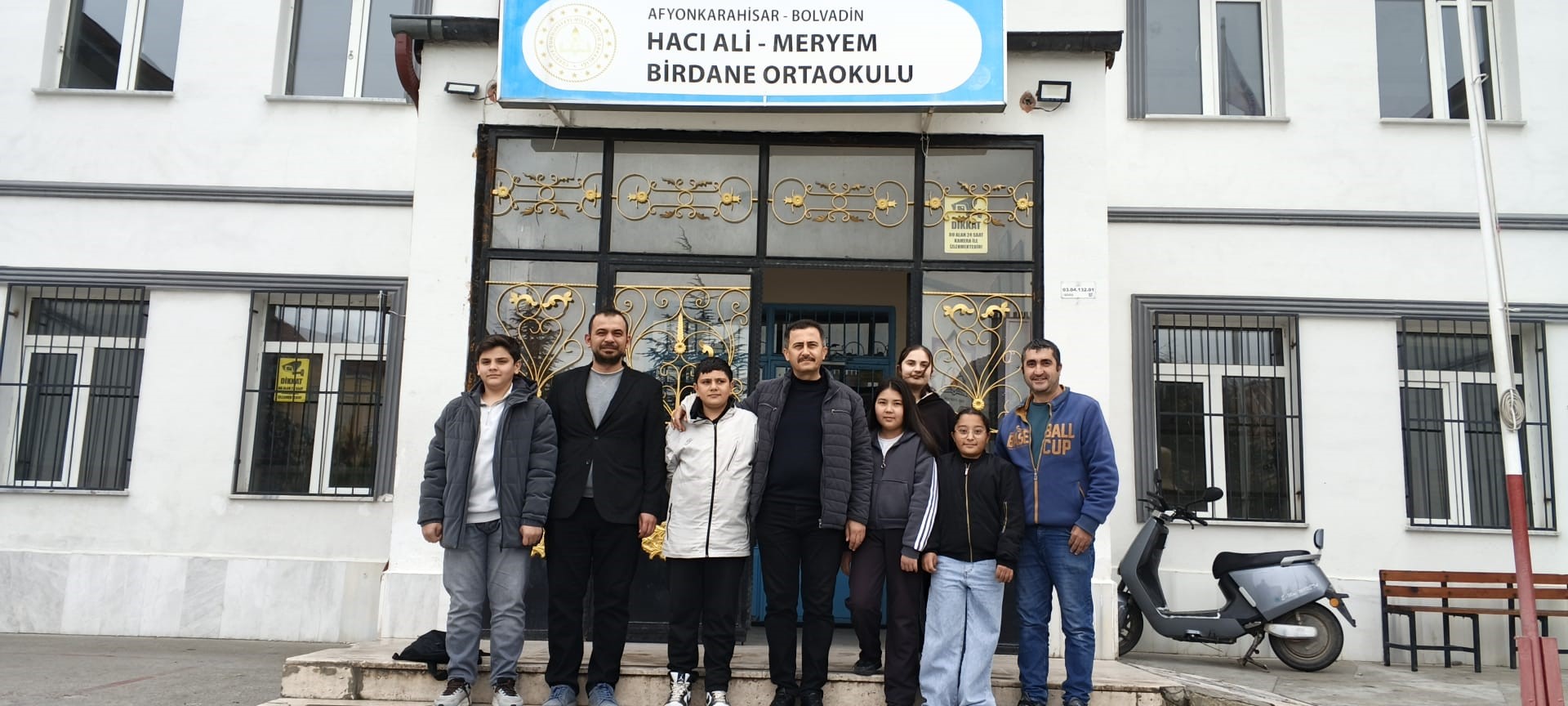 Afyonkarahisar’ın Bolvadin ilçesinde, Destekleme ve Yetiştirme Kurslarında (DYK) yürütülen eğitim