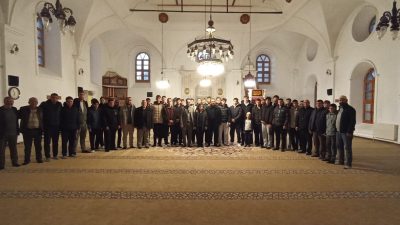 Afyonkarahisar Bolvadin ilçesinde "Vakti Kuşanmak Projesi" kapsamında düzenlenen Sabah Namazı