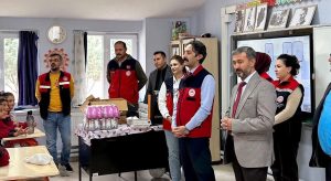 Afyonkarahisar’da 16 Ekim Dünya Gıda Günü dolayısıyla öğrencilere yönelik gıda