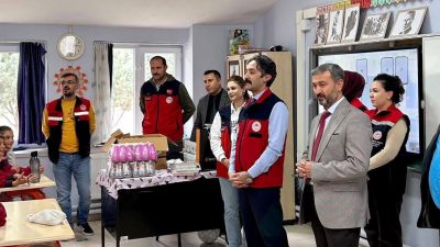 Afyonkarahisar’da 16 Ekim Dünya Gıda Günü dolayısıyla öğrencilere yönelik gıda