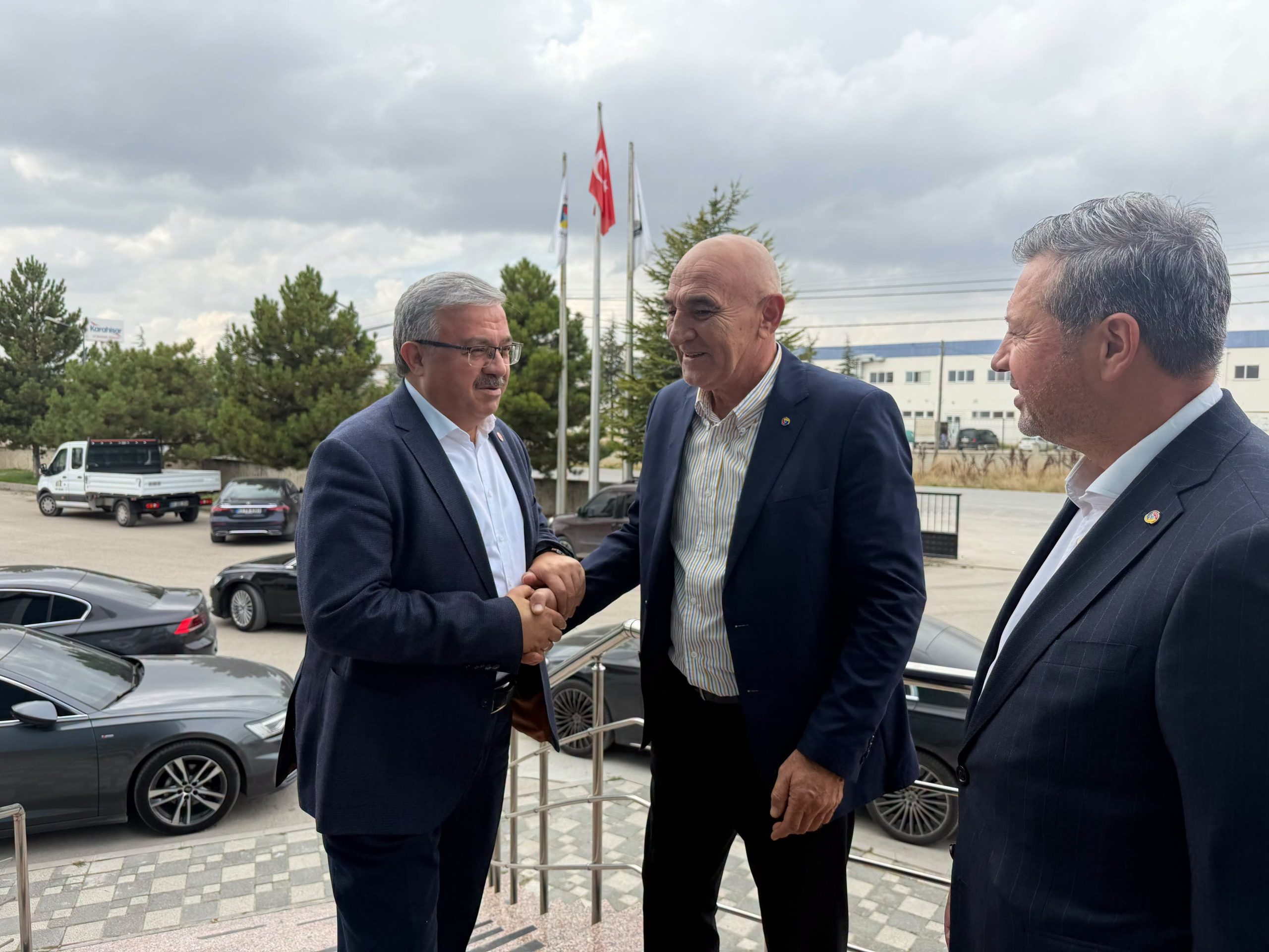 Borsa başkanlarına hayırlı olsun ziyareti