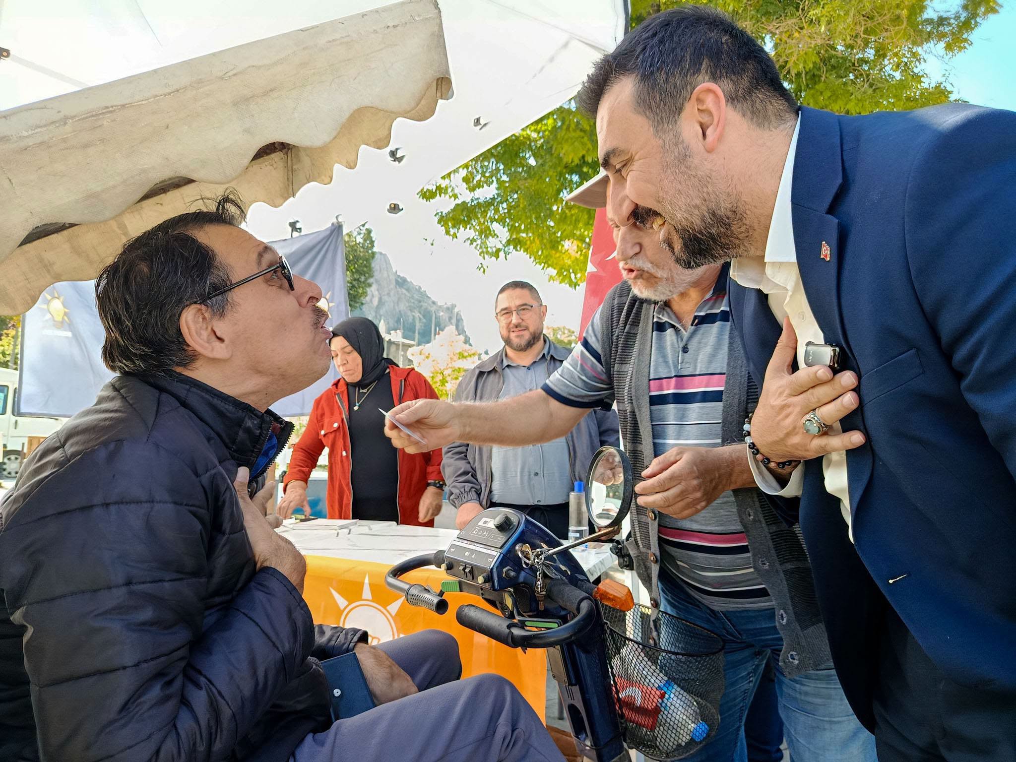 “Çadırımız açık, kapımız açık, gönlümüz açık”