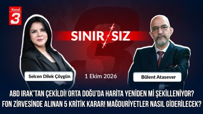 Kanal 3Per, Ekim 1, 2026 6:00pmURL:Embed:Sınırsız | 1 Ekim 2026