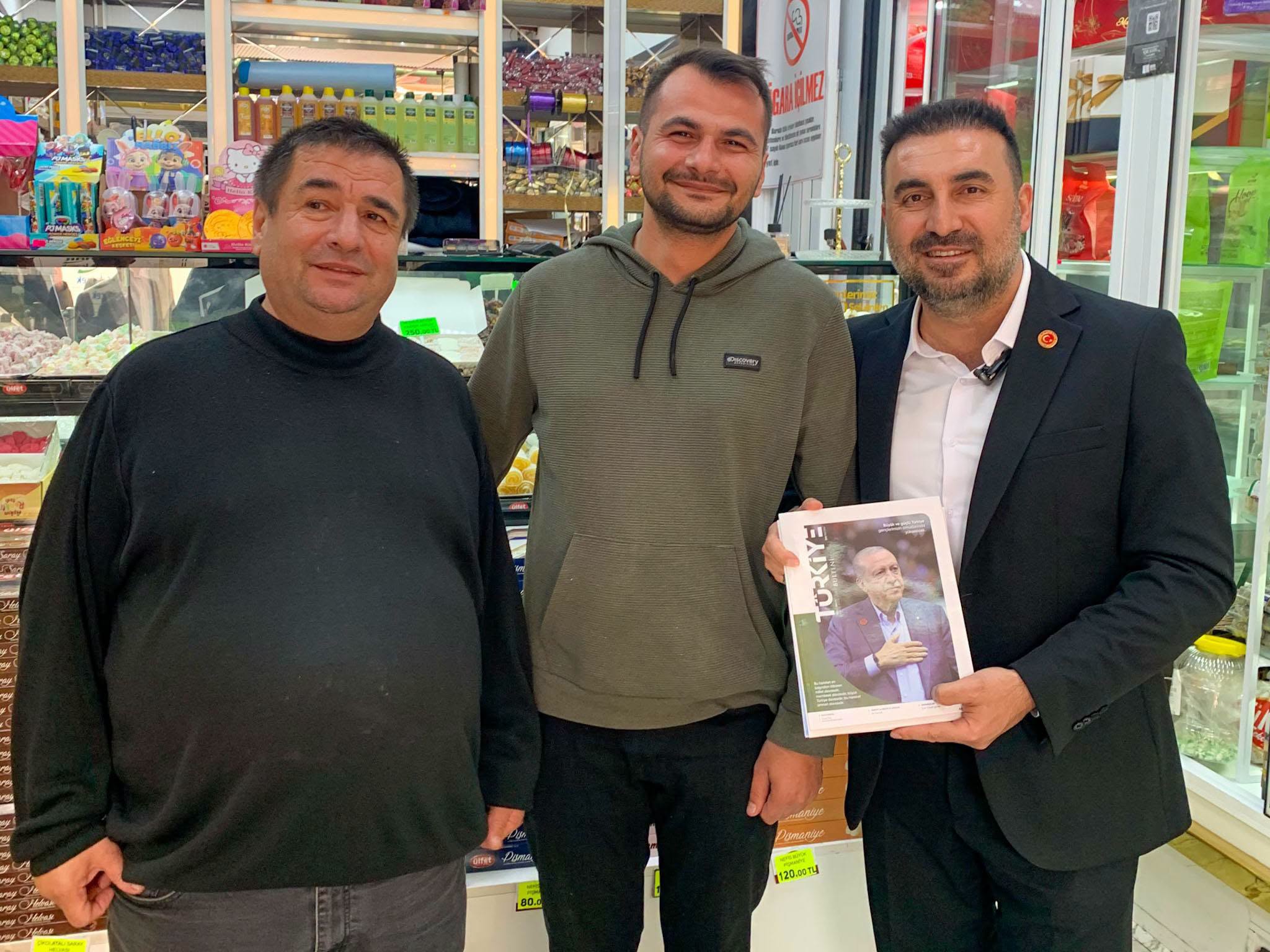 Cumhurbaşkanı Erdoğan’dan Afyon esnafına selam