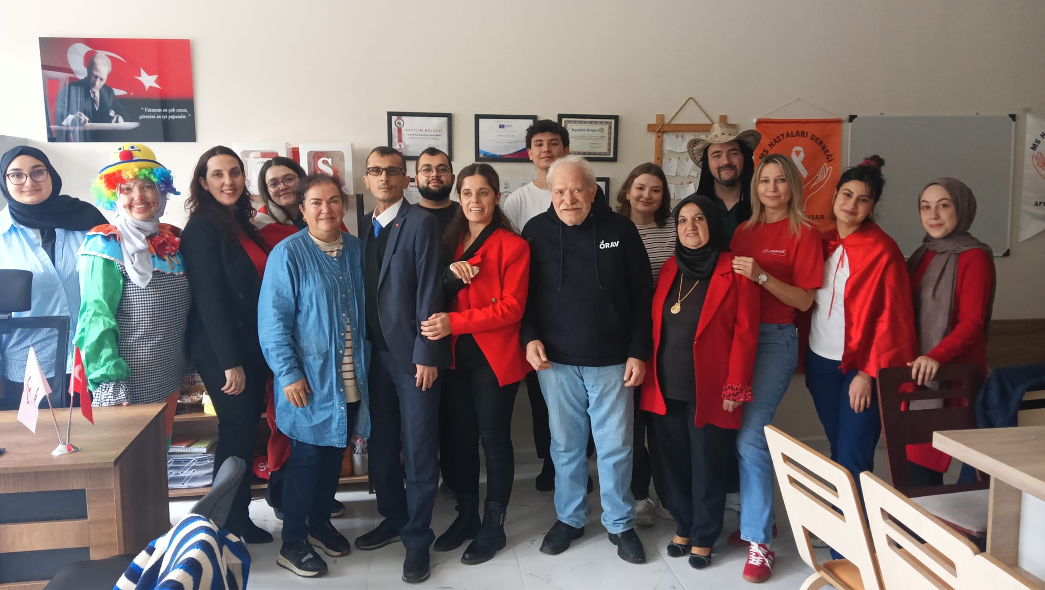 Afyonkarahisar MS Hastaları Derneği, Beyazay Engelli Eğitim ve Gelişim Merkezi’nde