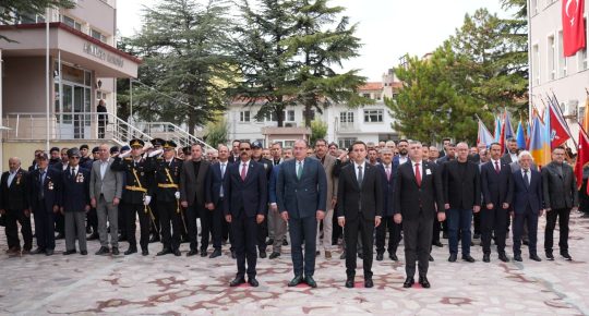 29 Ekim Cumhuriyet Bayramı’nın 103. yılı dolayısıyla düzenlenen kutlama programı,