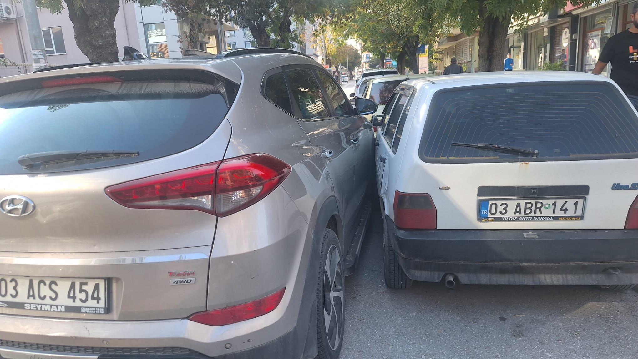 Dumlupınar Mahallesi’nde zincirleme kaza
