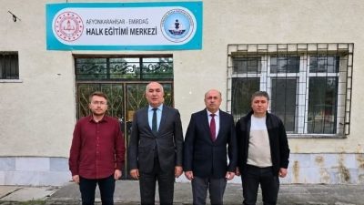 Emirdağ İlçe Millî Eğitim Müdürü Gürkan Emeksiz, Emirdağ'da Halk Eğitim