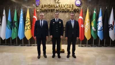 Afyonkarahisar İl Emniyet Müdürü Gökhan Demirtola, Cumhuriyet Başsavcısı Mehmet Patlak,