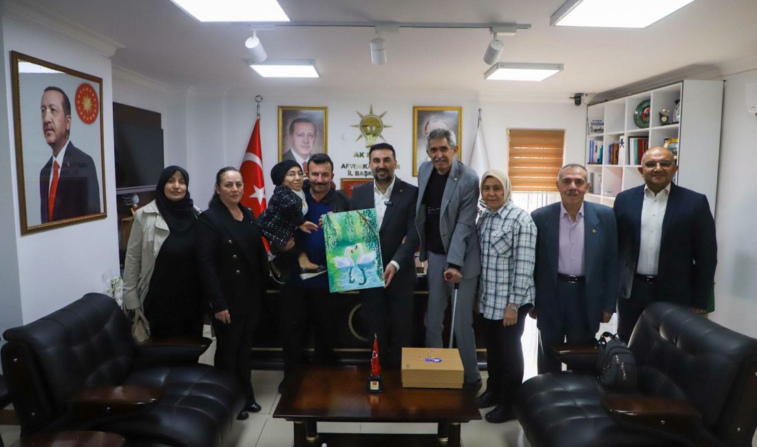 AK Parti Afyonkarahisar İl Başkanı Dr. Özgür Kavak, Türkiye Sakatlar