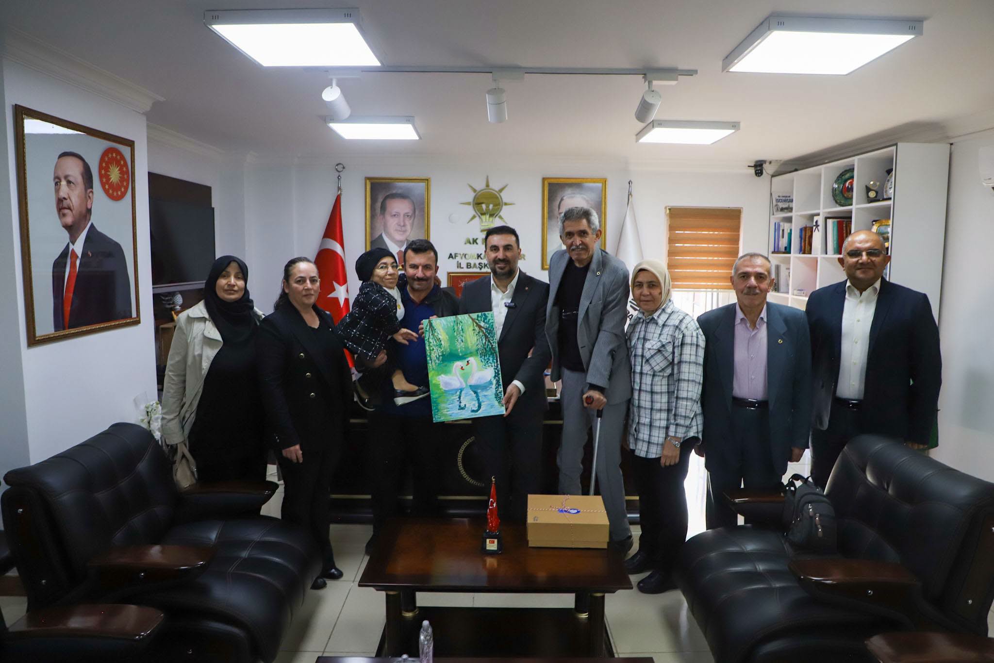 AK Parti Afyonkarahisar İl Başkanı Dr. Özgür Kavak, Türkiye Sakatlar