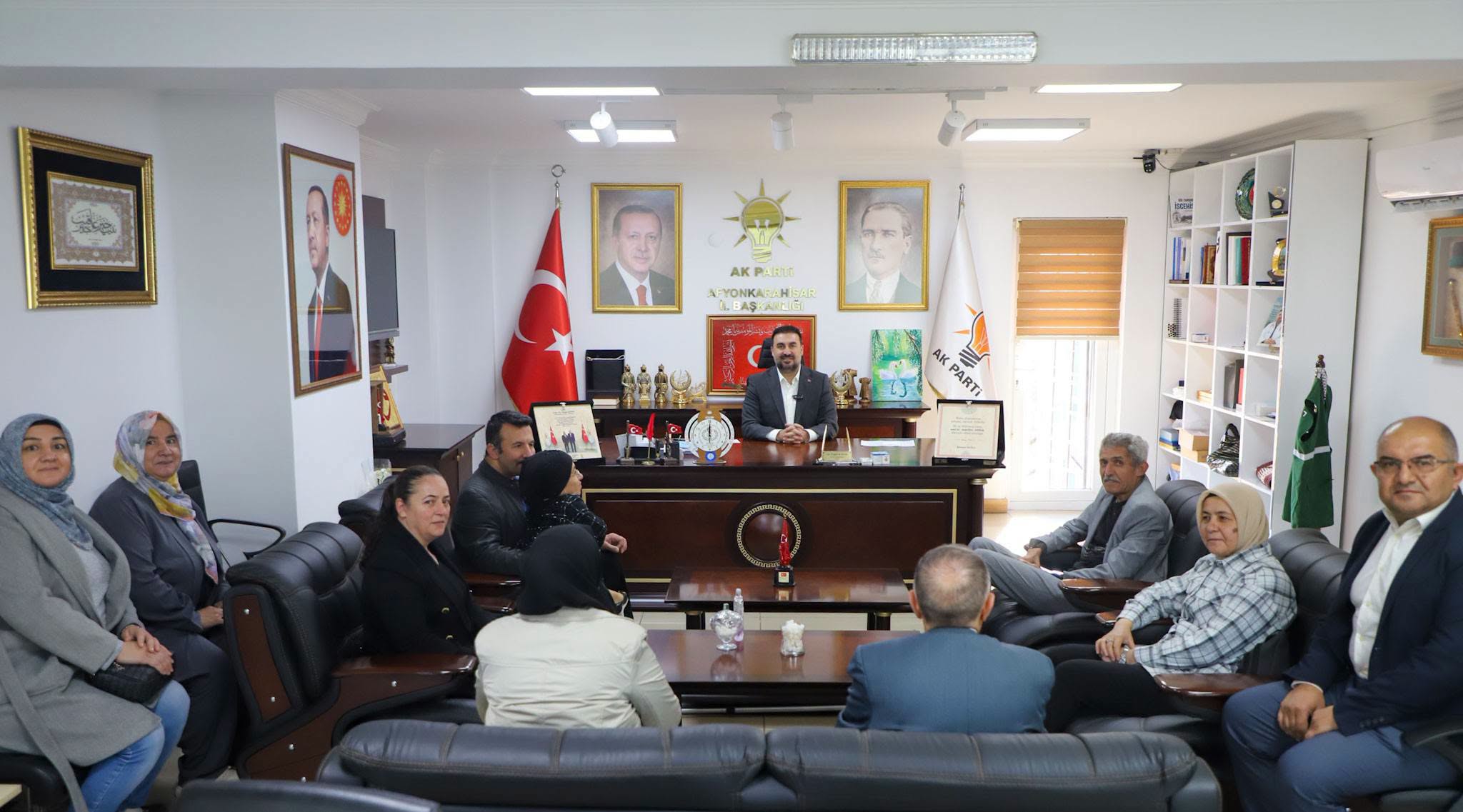 Engelli vatandaşların taleplerini görüştüler 3 Engelli vatandaşların taleplerini görüştüler