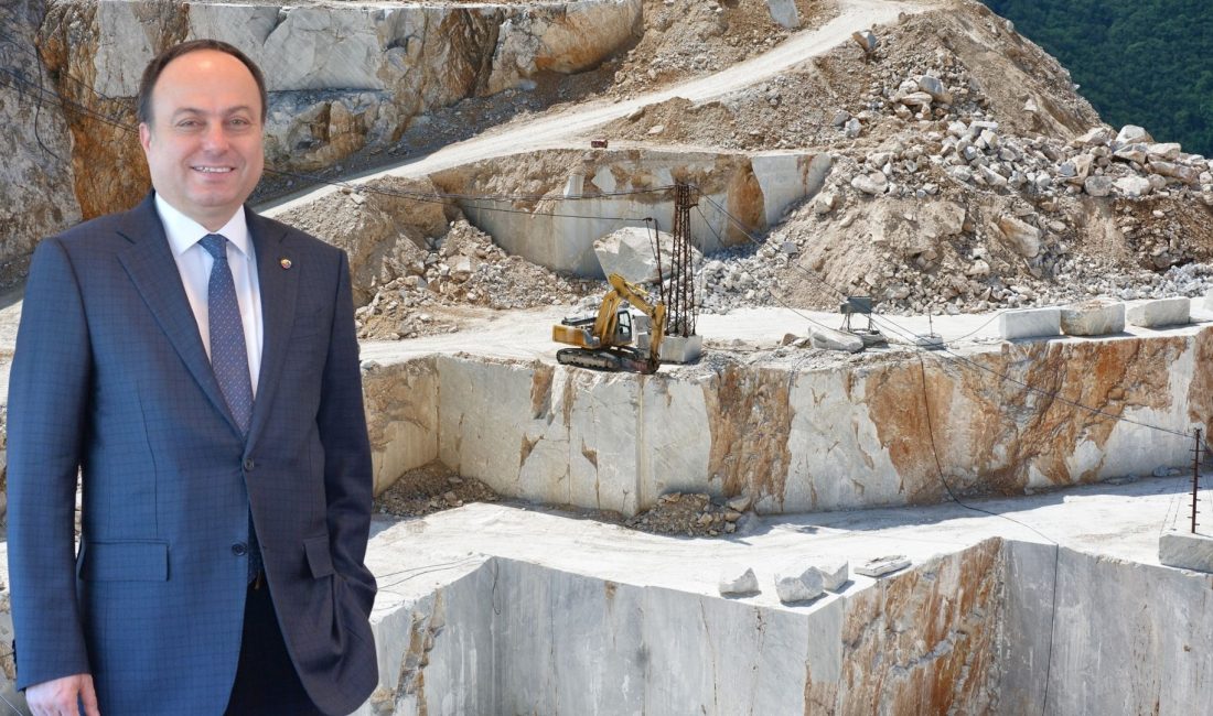 Afyonkarahisar’ın doğal taş ve mermer ihracatı, 2025 yılında 283 milyon