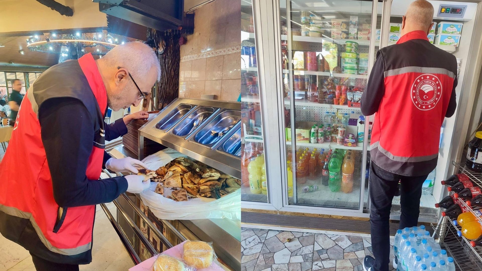 Afyonkarahisar’ın Çay ve Sultandağı ilçelerinde gıda işletmelerine yönelik gerçekleştirilen denetimlerde