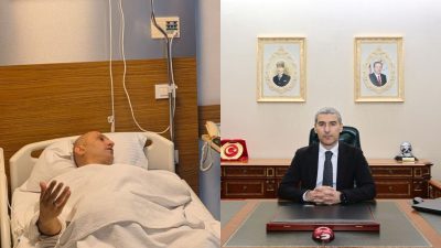 Afyonkarahisar Vali Yardımcısı Mustafa Demir ve İl Müdürü Bilal Erdoğan,