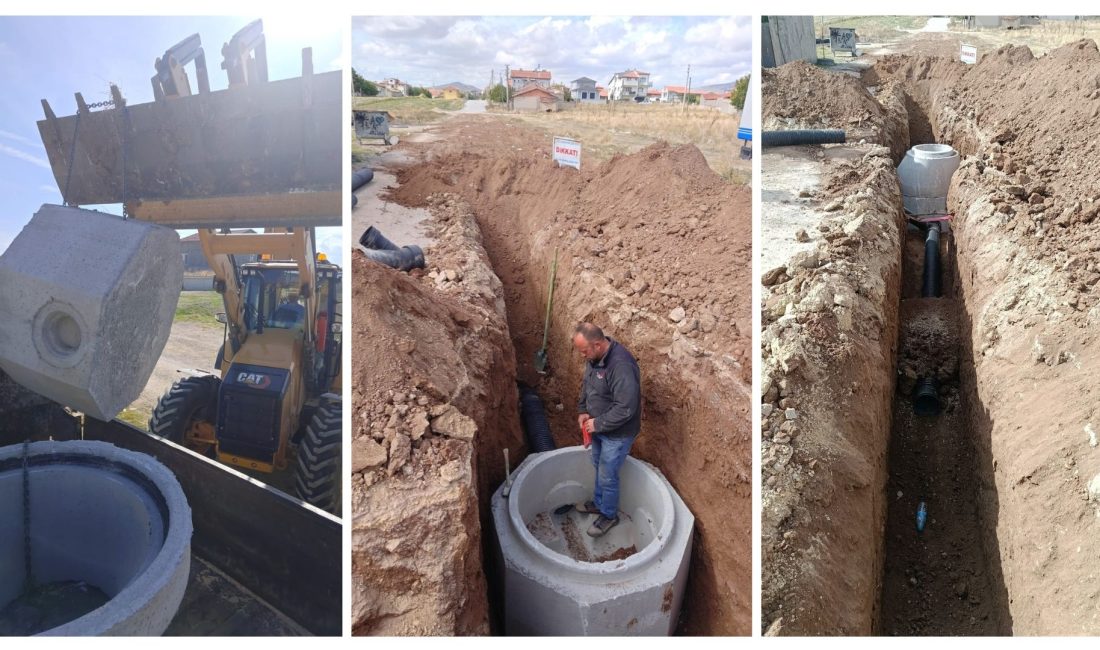 Bolvadin Belediyesi Su ve Kanalizasyon İşleri Müdürlüğü ekipleri tarafından Kale