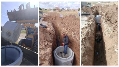 Bolvadin Belediyesi Su ve Kanalizasyon İşleri Müdürlüğü ekipleri tarafından Kale