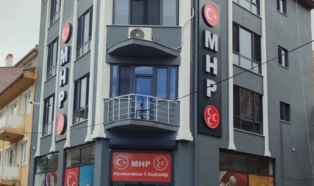 Milliyetçi Hareket Partisi (MHP) Afyonkarahisar İl Başkanı Ahmet Kahveci, il
