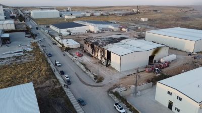 Afyonkarahisar’ın Emirdağ ilçesindeki Organize Sanayi Bölgesi’nde (OSB) faaliyet gösteren bir