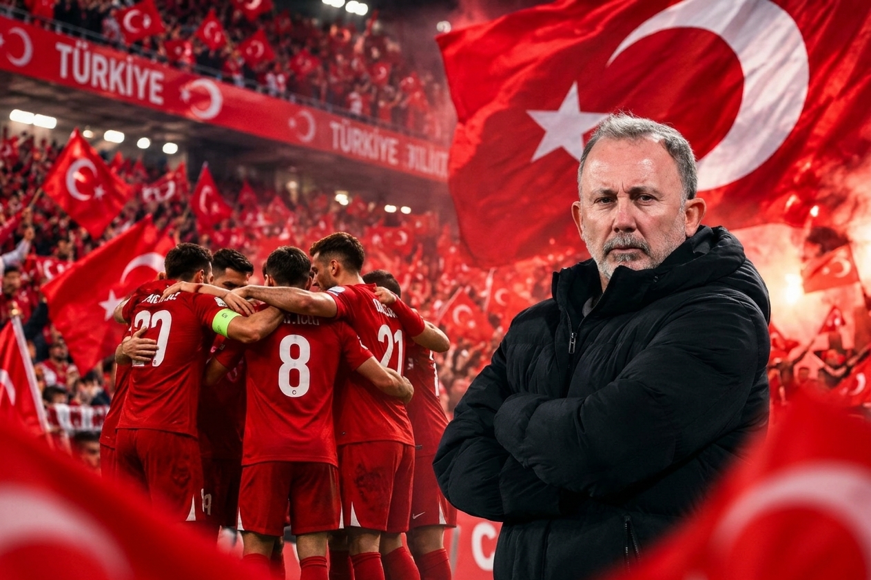 A Milli Futbol Takımı'nın teknik direktörlüğüne Sergen Yalçın getirildi. Sergen