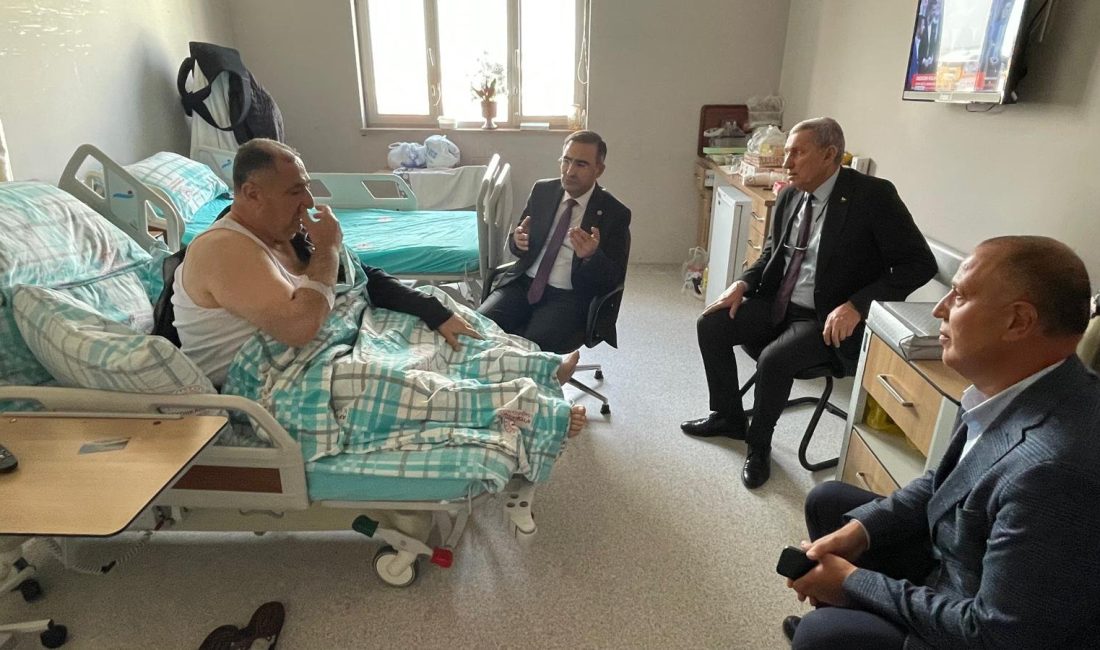 AK Parti Afyonkarahisar Milletvekili Dr. Hasan Arslan, trafik kazası sonrası