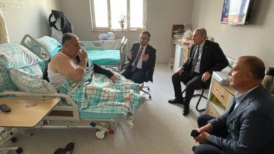 AK Parti Afyonkarahisar Milletvekili Dr. Hasan Arslan, trafik kazası sonrası