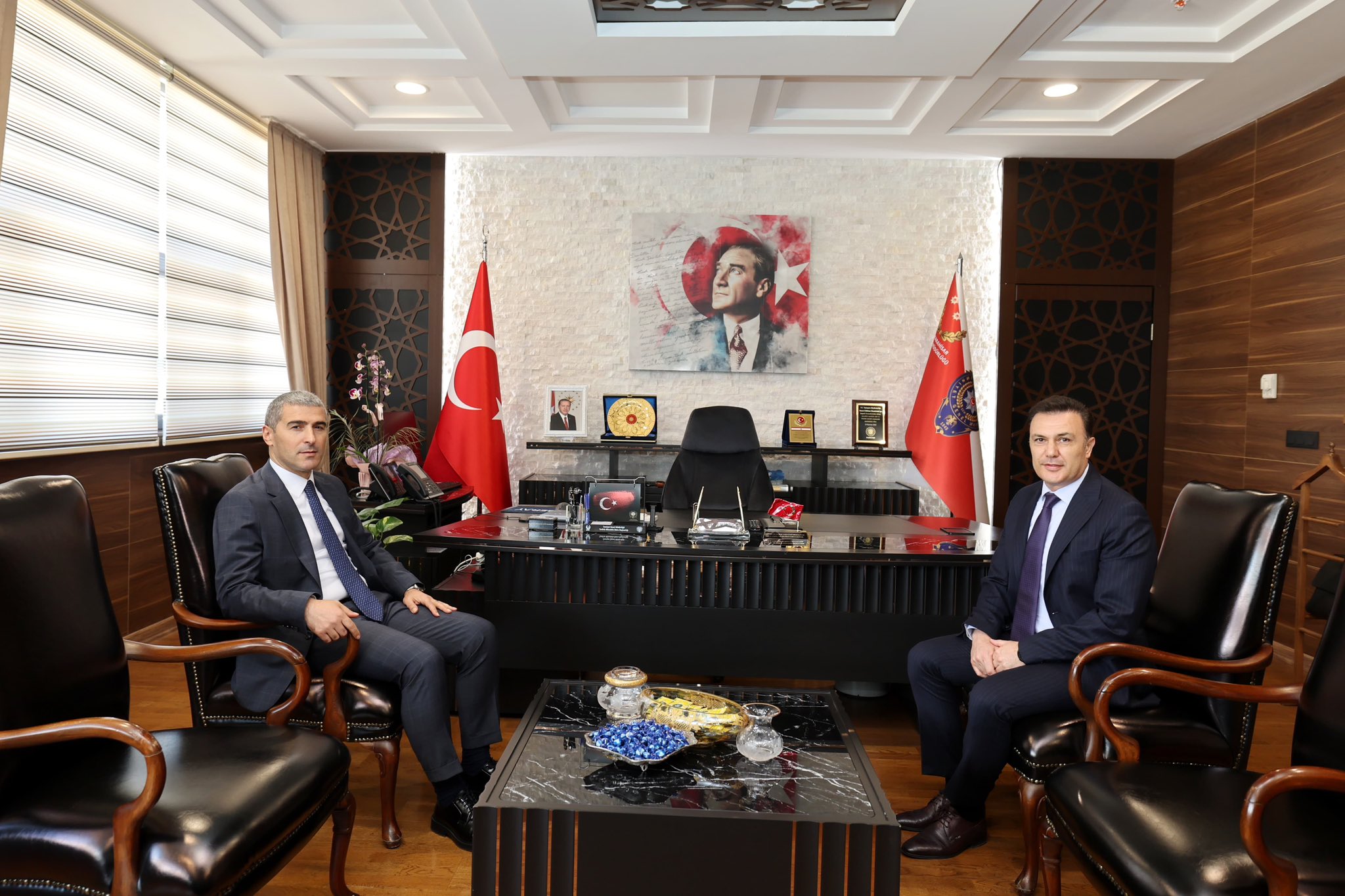 Vali Aktaş’tan İl Emniyet Müdürü Demirtola’ya hayırlı olsun ziyareti