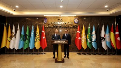 Afyonkarahisar Valisi Dr. Naci Aktaş, Afyonkarahisar İl Emniyet Müdürlüğü görevine