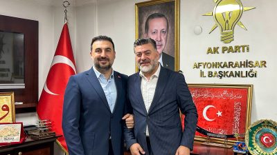Muhtarlar Derneği Başkanı Suat Uygur, AK Parti Afyonkarahisar İl Başkanı