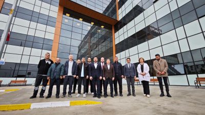 AK Parti Afyonkarahisar İl Başkanı Dr. Özgür Kavak, beraberindeki heyetle
