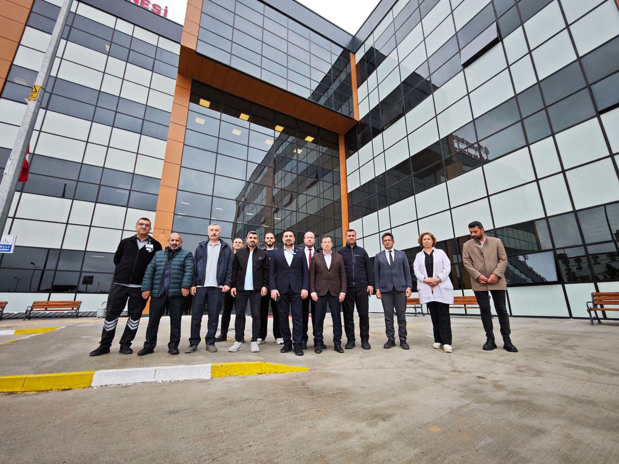 AK Parti Afyonkarahisar İl Başkanı Dr. Özgür Kavak, beraberindeki heyetle