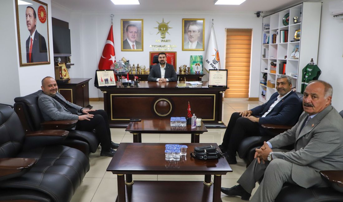 AK Parti Afyonkarahisar İl Başkanı Dr. Özgür Kavak, Sultandağı İlçe