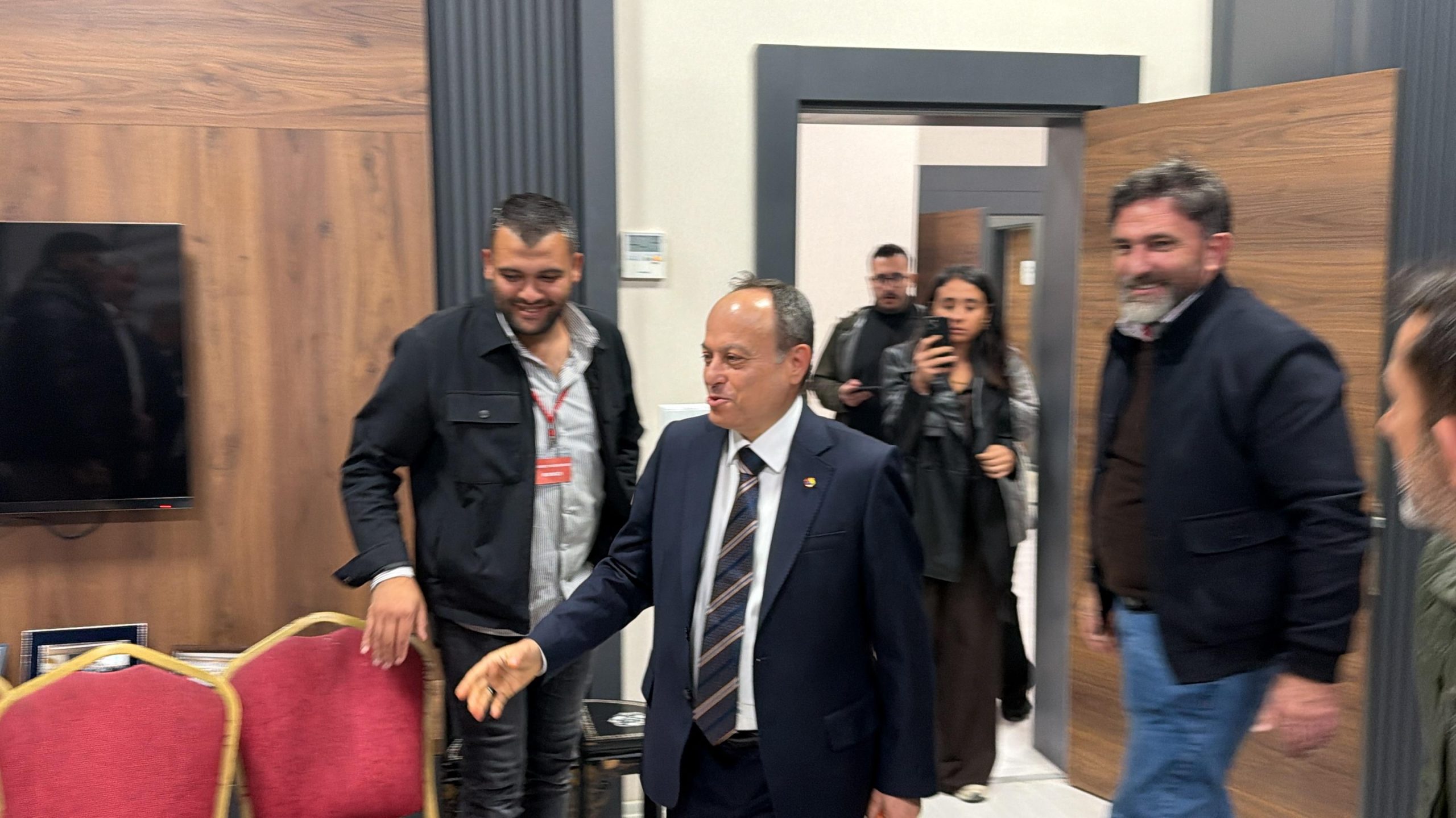 İlk ziyaret Başkan Serteser’den