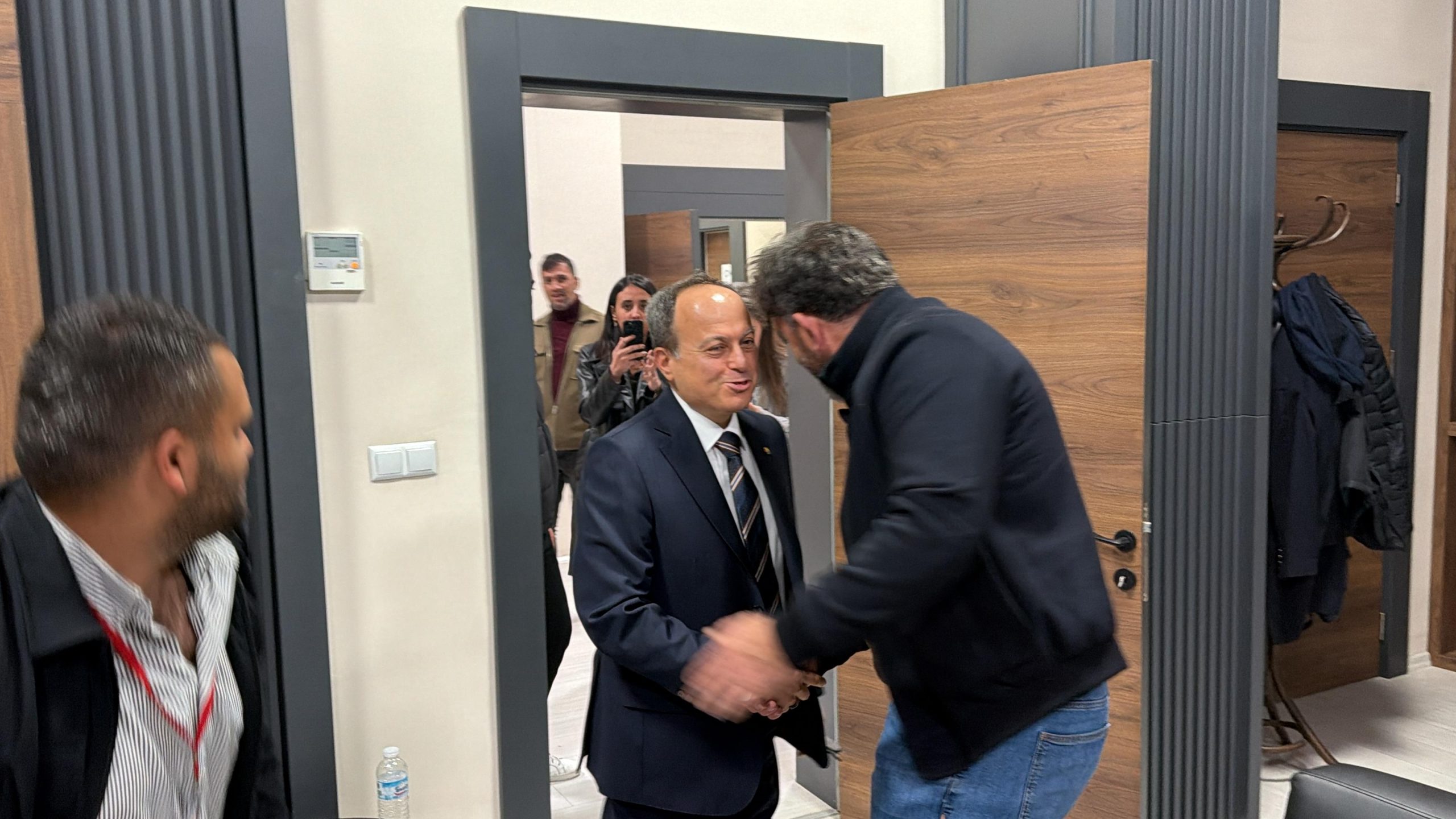 İlk ziyaret Başkan Serteser’den